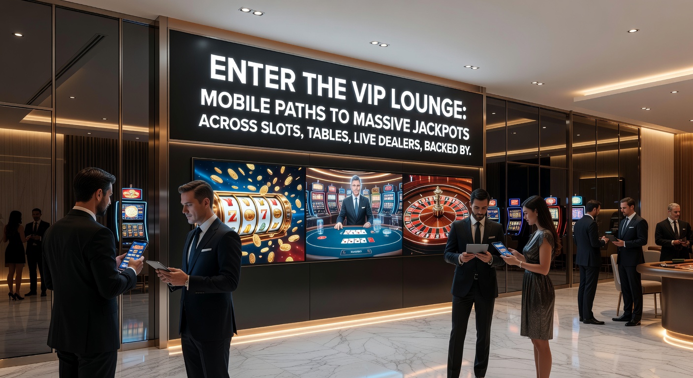 Mobile screen capturing a massive progressive jackpot payout on a live dealer table, surrounded by VIP promo icons and secure payment options