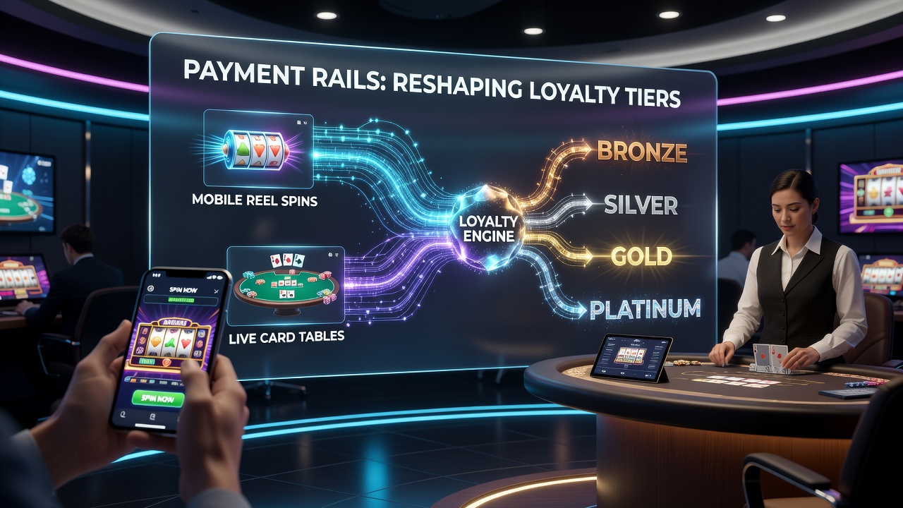 Secure payment rails linking mobile slot sessions to live dealer table loyalty tracking dashboards